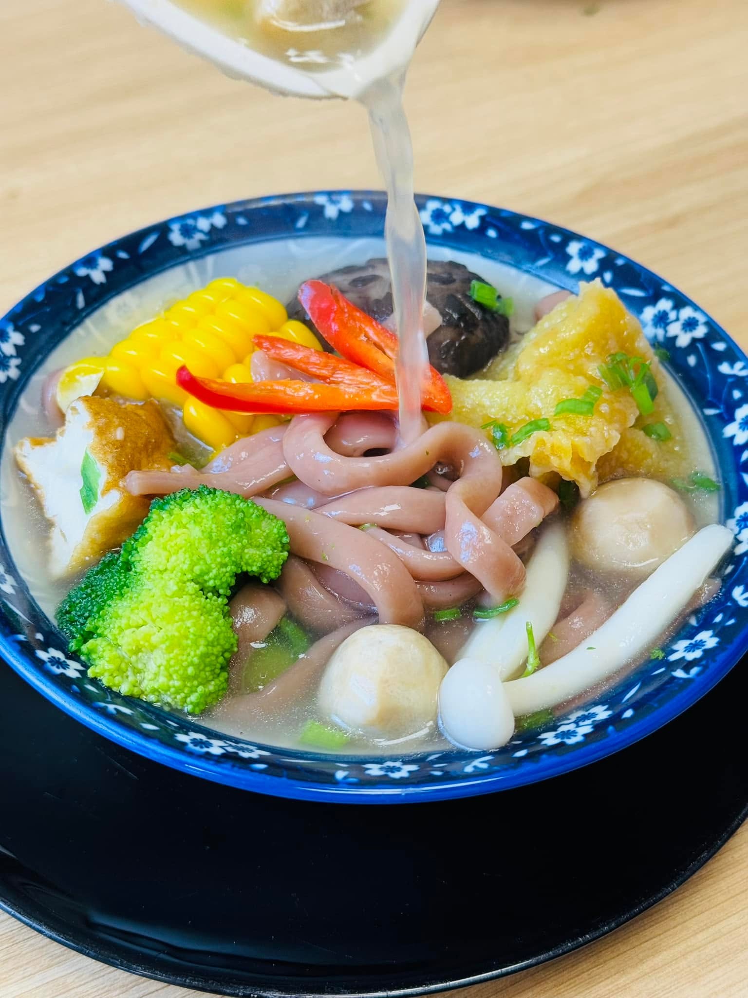 món ăn bánh canh gạo lứt
